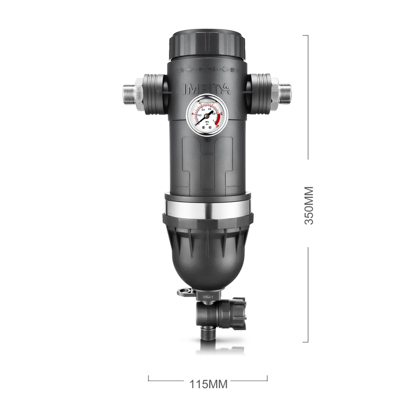 Sedimentieren Sie Fluss-Mesh Backwash Whole House Waters des Abbau-6T Filter-System Imrita vor