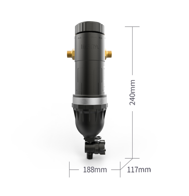 Polieren Sie wiederverwendbares ganzes Haus filtern vor für langlebiges Gut des Wasser-50/60Hz