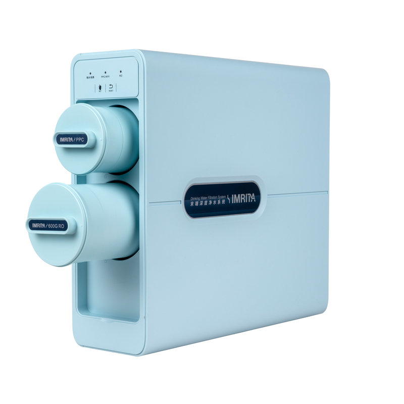 Umkehr-Osmose-Wasser-Reinigungsapparat-System 1.31L/min des Stadiums-500GPD 3 Tankless