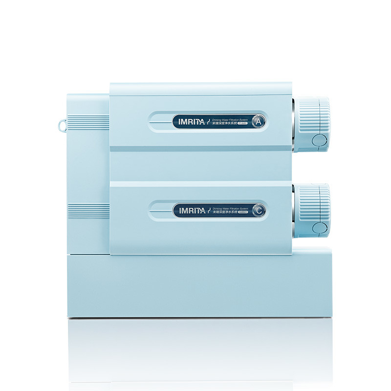 ROHS 600GPD Ausgangshellblaue Farbe des Wasser-Reinigungsapparat-System-120W