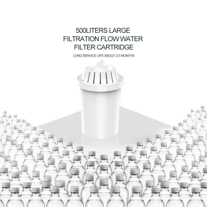 Chlor-Abbau-alkalischer Wasser-Filter-Pitcher Multiscene praktisch