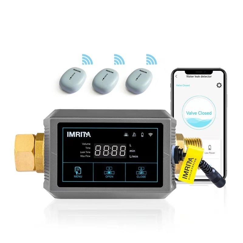 Wasserundurchlässige Smart Home-Wasser-Leck-Detektor 1W Vielzweck-APP-Steuerung für ganzes Haus