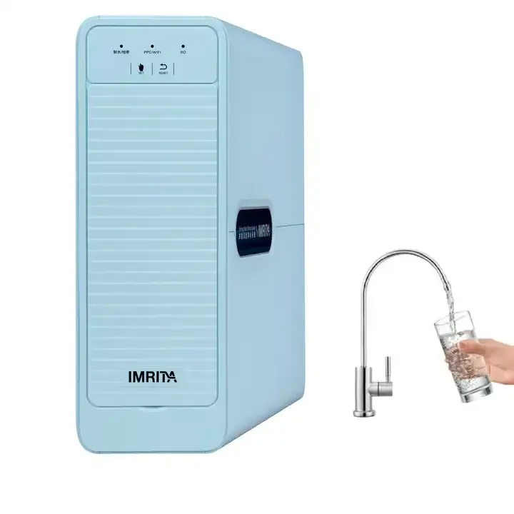 Stärker alkalischer 800GPD-Boost-Wasser-RO-Wasserreiniger mit PPC-RO-CTO-Filter