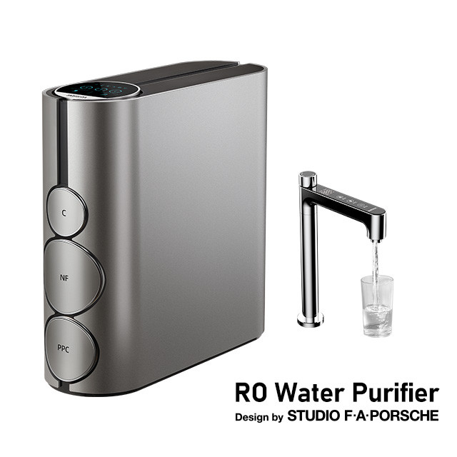 Edelstahl 5-stufiger alkalischer Wasserfilter 800GDP RO System Behälterloser Wasserreiniger für Zuhause