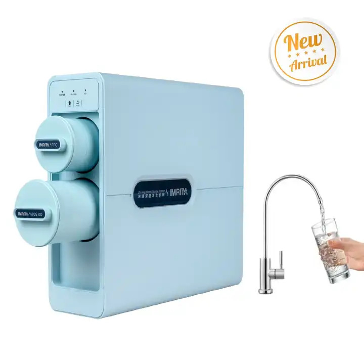 IMRITA Hot-Selling unter der Spüle Umkehrosmose Wasserfilter Maschine Tankless 600GDP Ro System Wasserreiniger