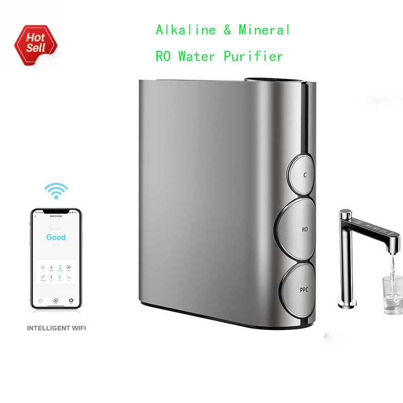 IMRITA Tankless 800 GPD Wasserfilter Alkalines Mineralwasser Umkehrosmose RO System Wasserreiniger für den häuslichen Gebrauch